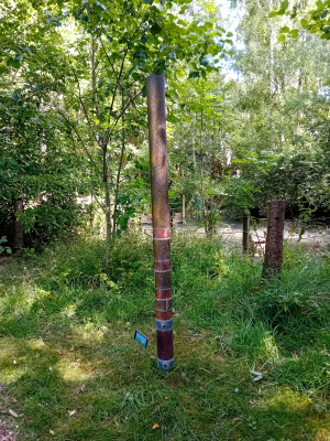 Glenn Priester - Zee-luchtlandschap 1 (Metal: Zinc, Patina)